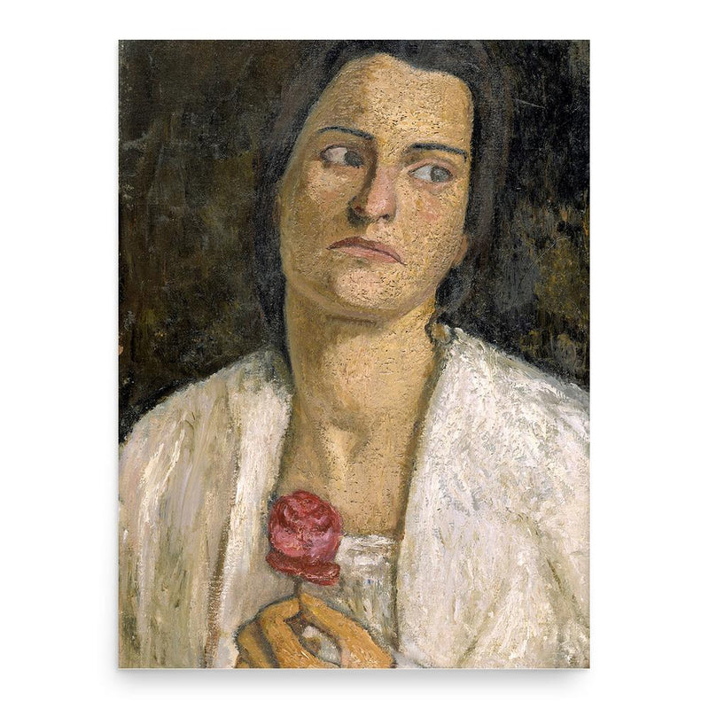 Clara Westhoff poster print, in size 18x24 inches.