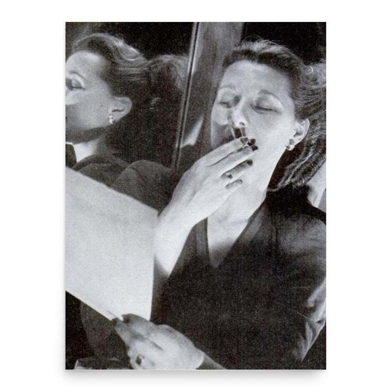 Clare Potter poster print, in size 18x24 inches.