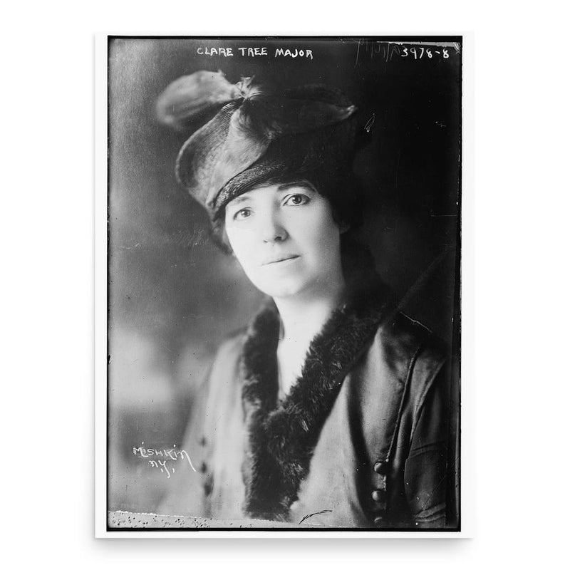 Clare Tree Major poster print, in size 18x24 inches.