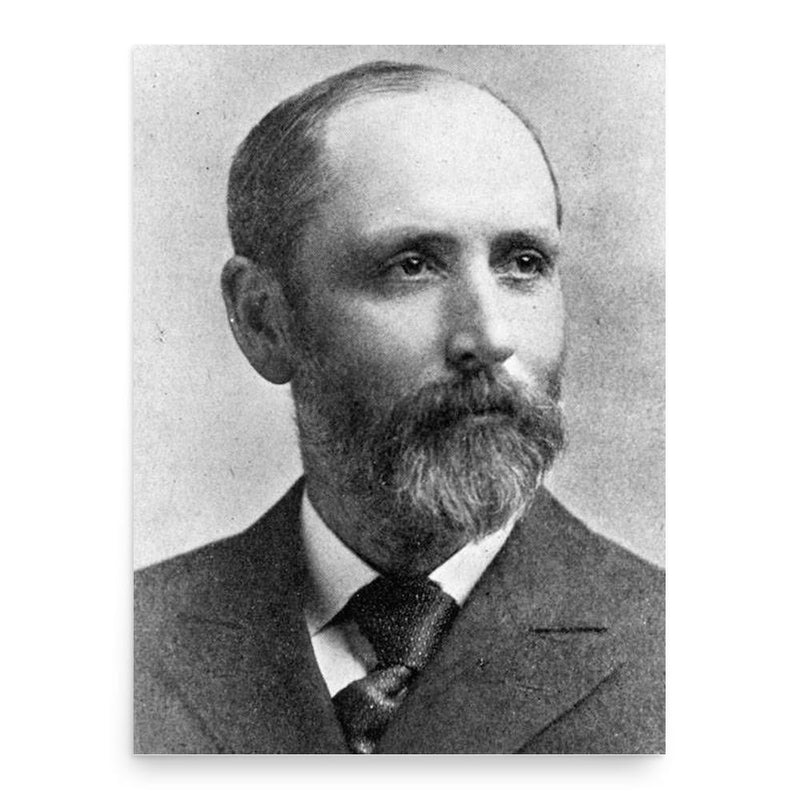 Clarence Emir Allen poster print, in size 18x24 inches.