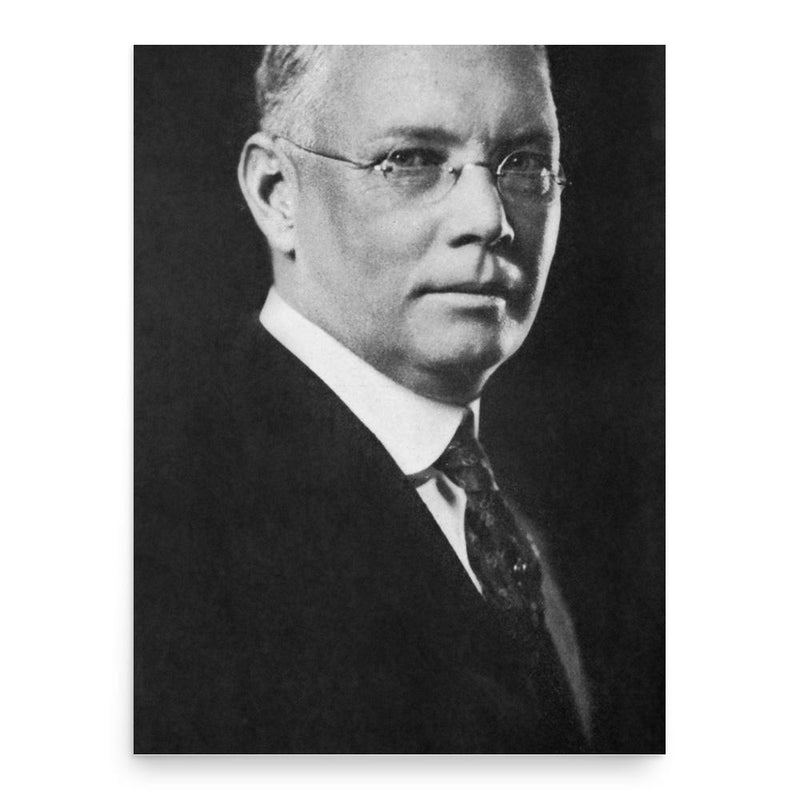 Clarence Hyde Cooke poster print, in size 18x24 inches.