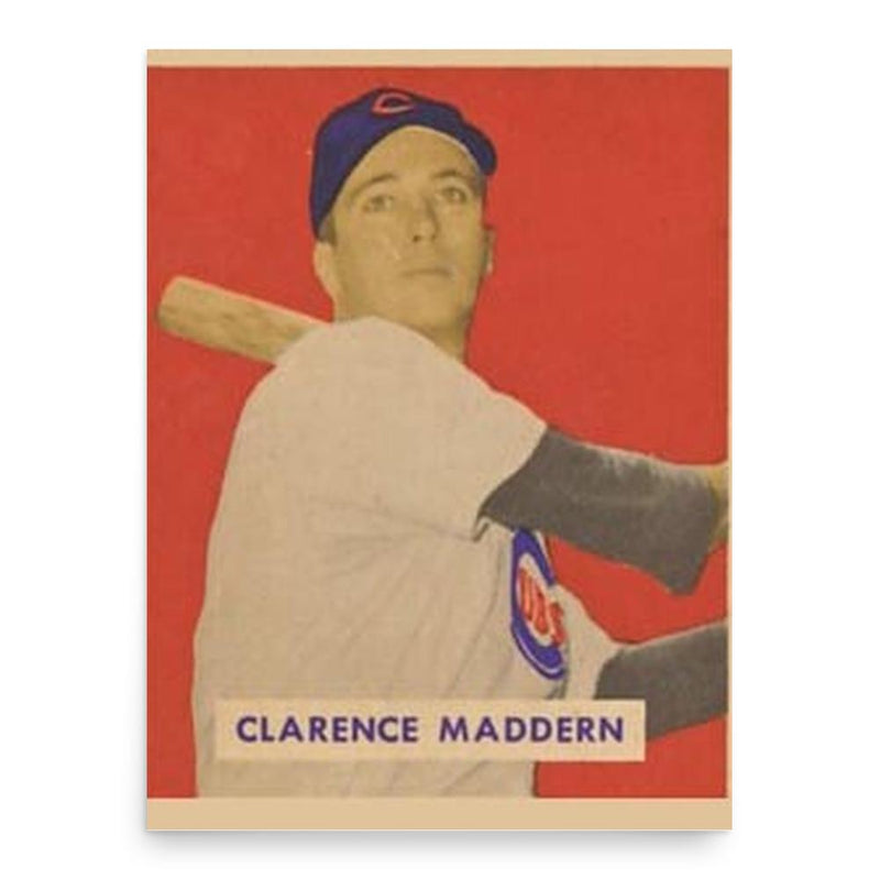 Clarence Maddern poster print, in size 18x24 inches.