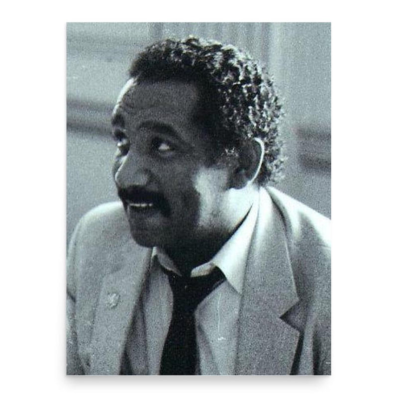 Clarence Mitchell III poster print, in size 18x24 inches.