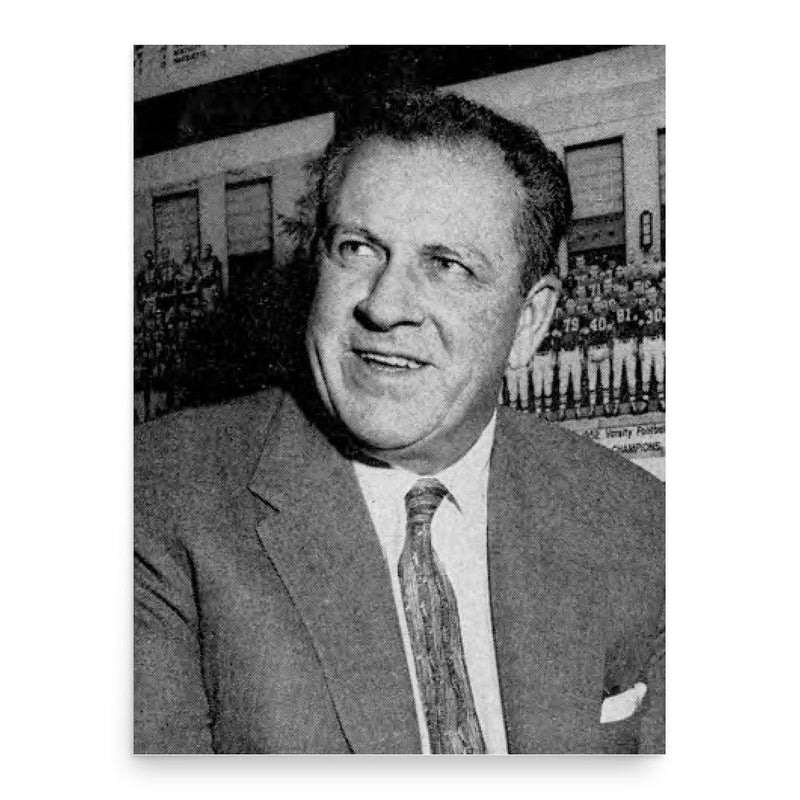 Clarence Munn poster print, in size 18x24 inches.