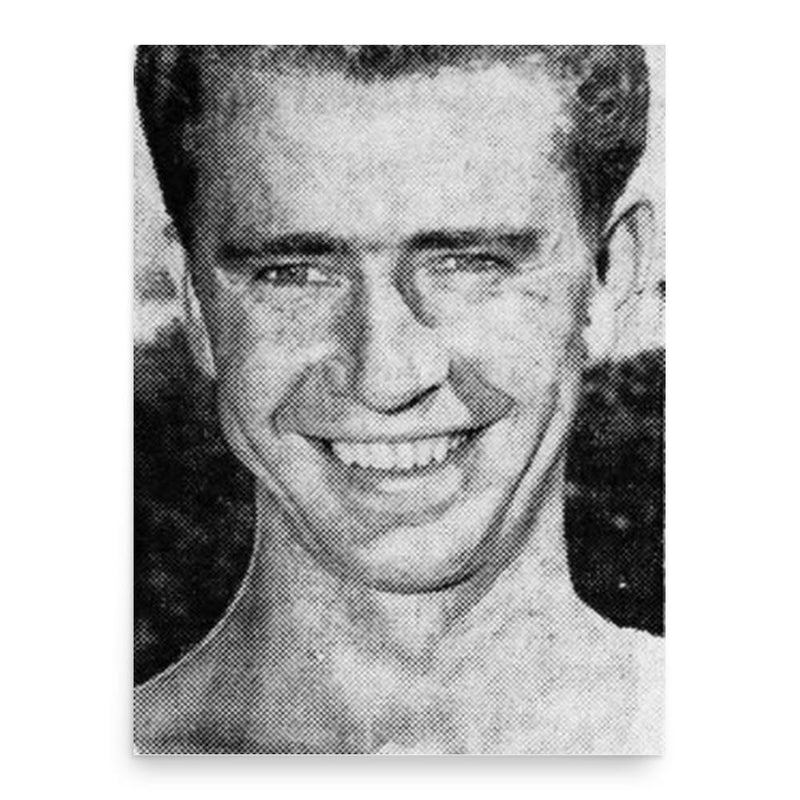 Clarence Robison poster print, in size 18x24 inches.