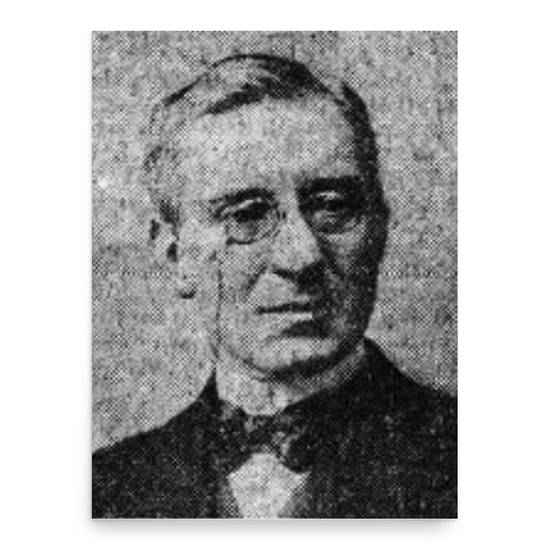 Clarendon Hyde poster print, in size 18x24 inches.