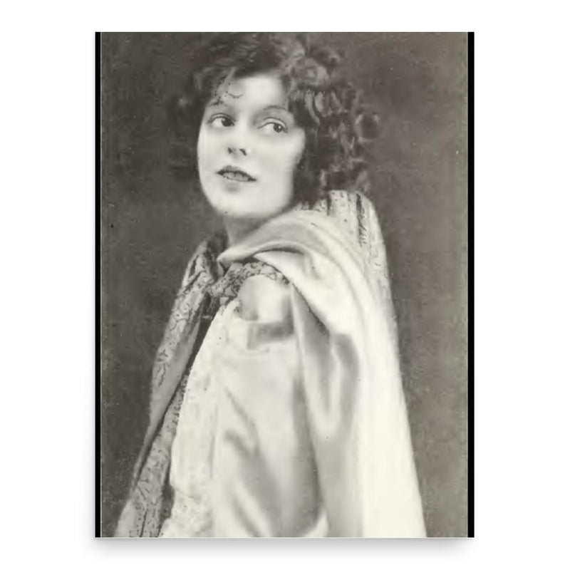 Clarine Seymour poster print, in size 18x24 inches.