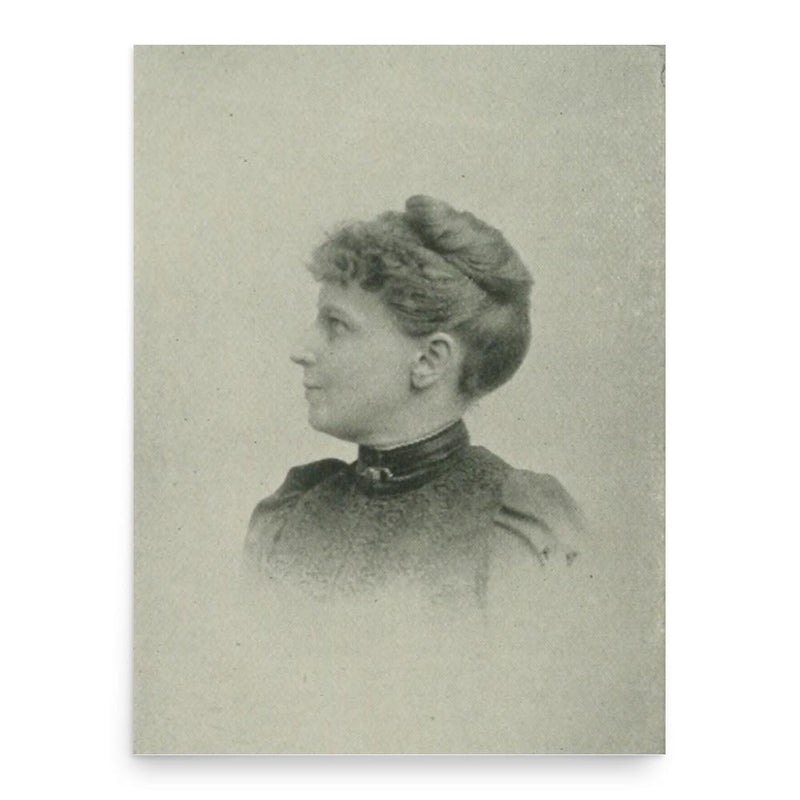 Clarissa Caldwell Lathrop poster print, in size 18x24 inches.