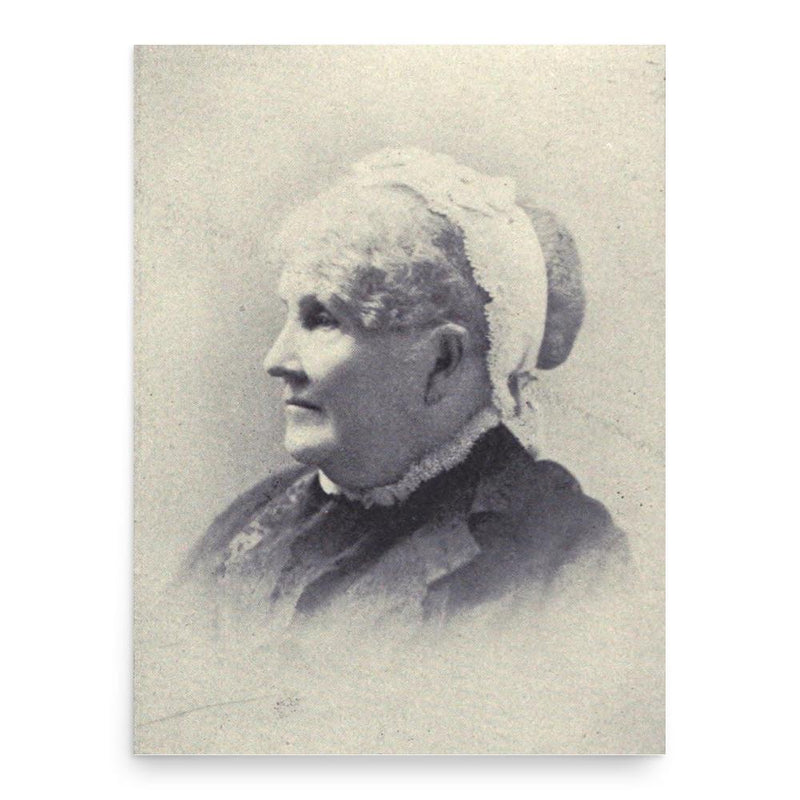 Clarissa Chapman Armstrong poster print, in size 18x24 inches.