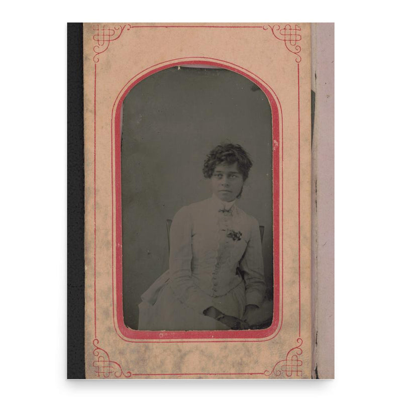 Clarissa Minnie Thompson Allen poster print, in size 18x24 inches.