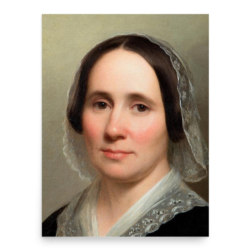 Clarissa Munger Badger poster print, in size 18x24 inches.