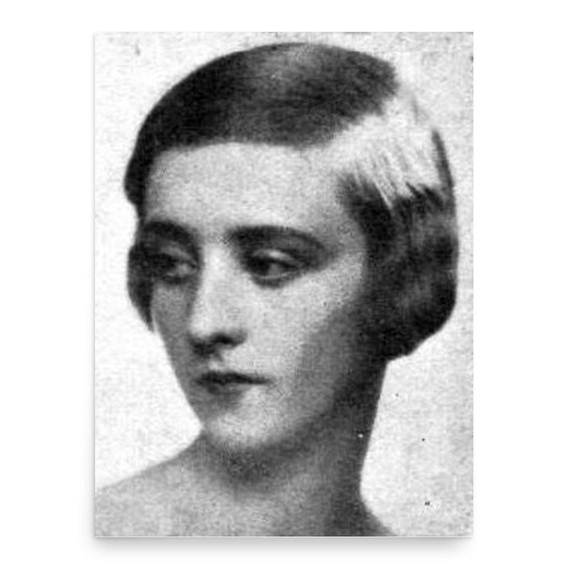 Clarita de Uriburu poster print, in size 18x24 inches.