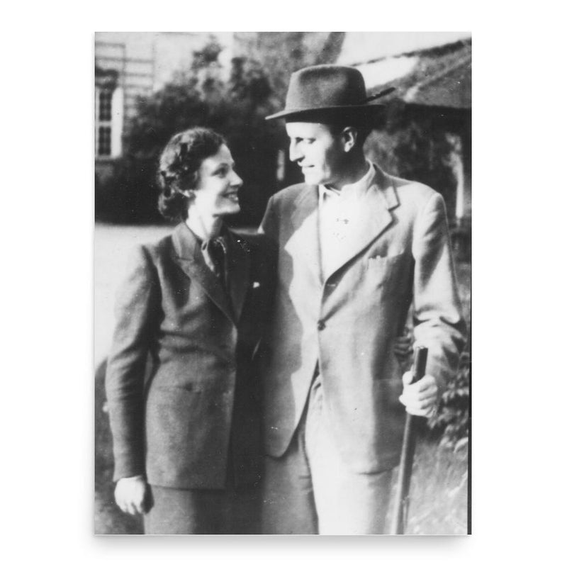 Clarita von Trott poster print, in size 18x24 inches.