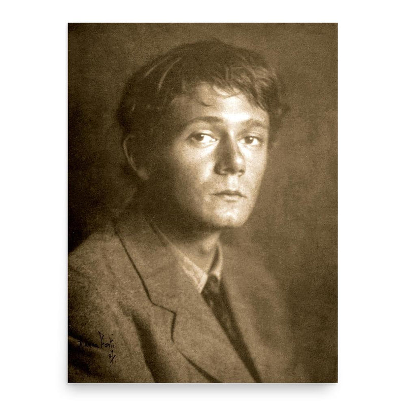 Clark Ashton Smith poster print, in size 18x24 inches.