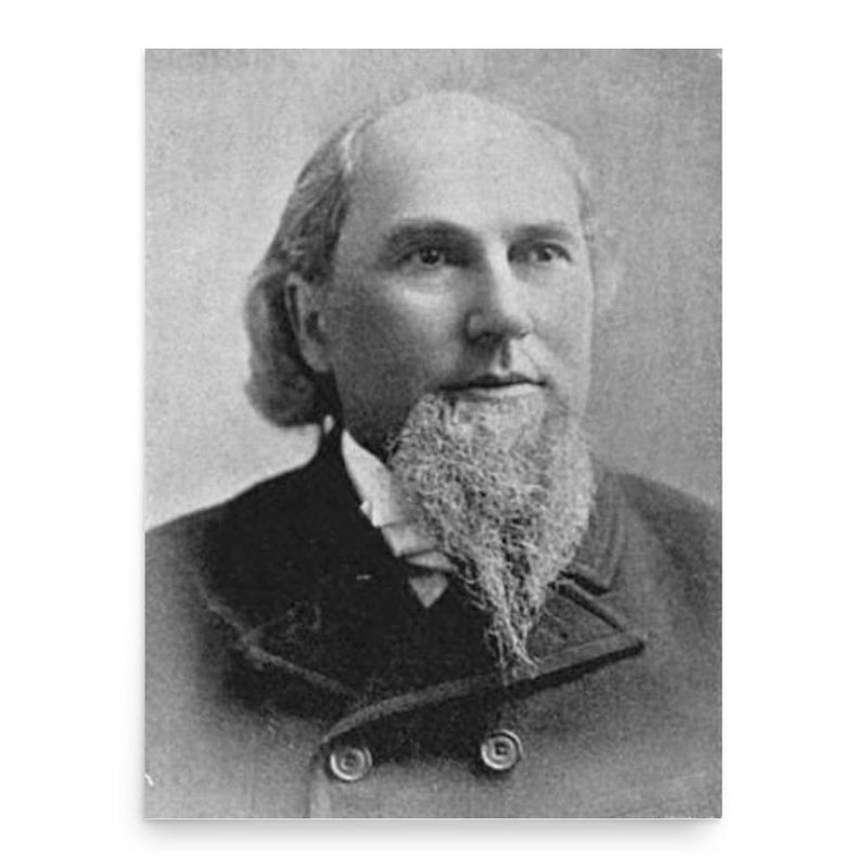 Clark Churchill poster print, in size 18x24 inches.