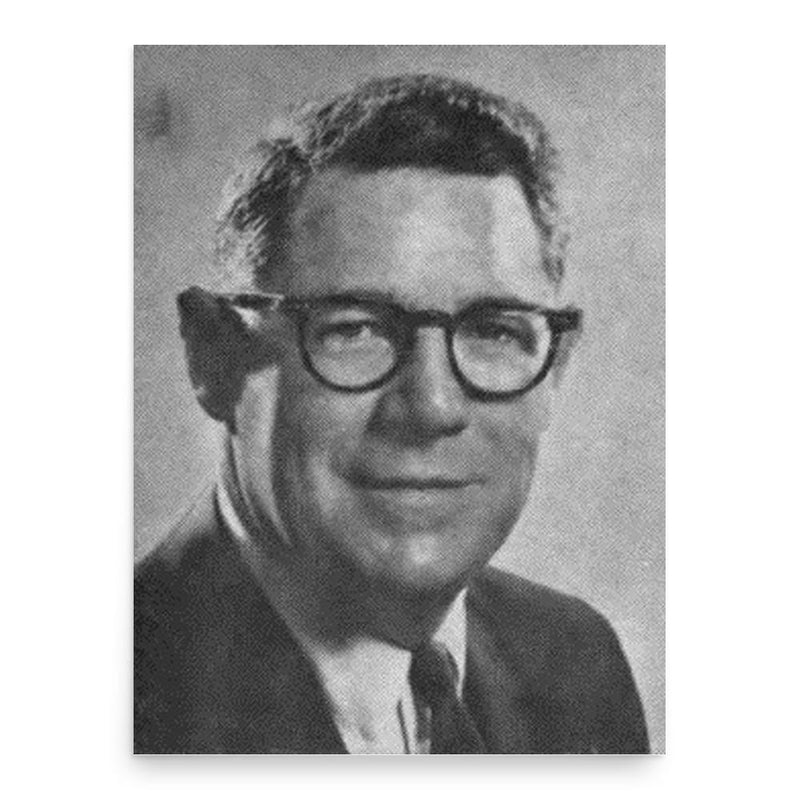 Clark MacGregor poster print, in size 18x24 inches.