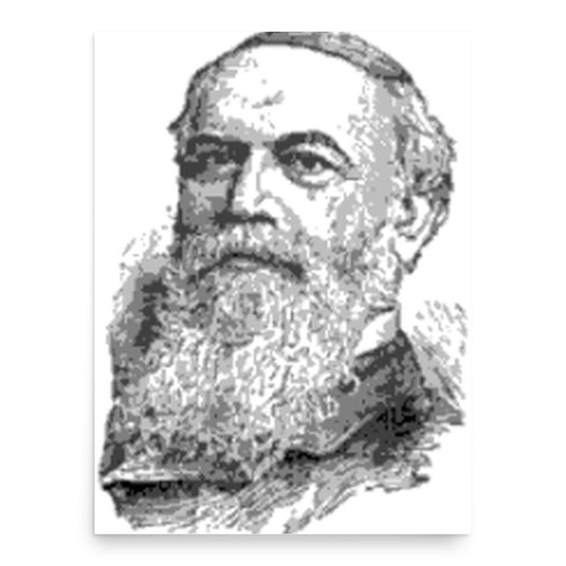 Clark Robinson Griggs poster print, in size 18x24 inches.