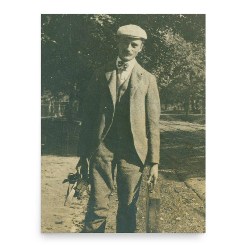 Clark Voorhees poster print, in size 18x24 inches.