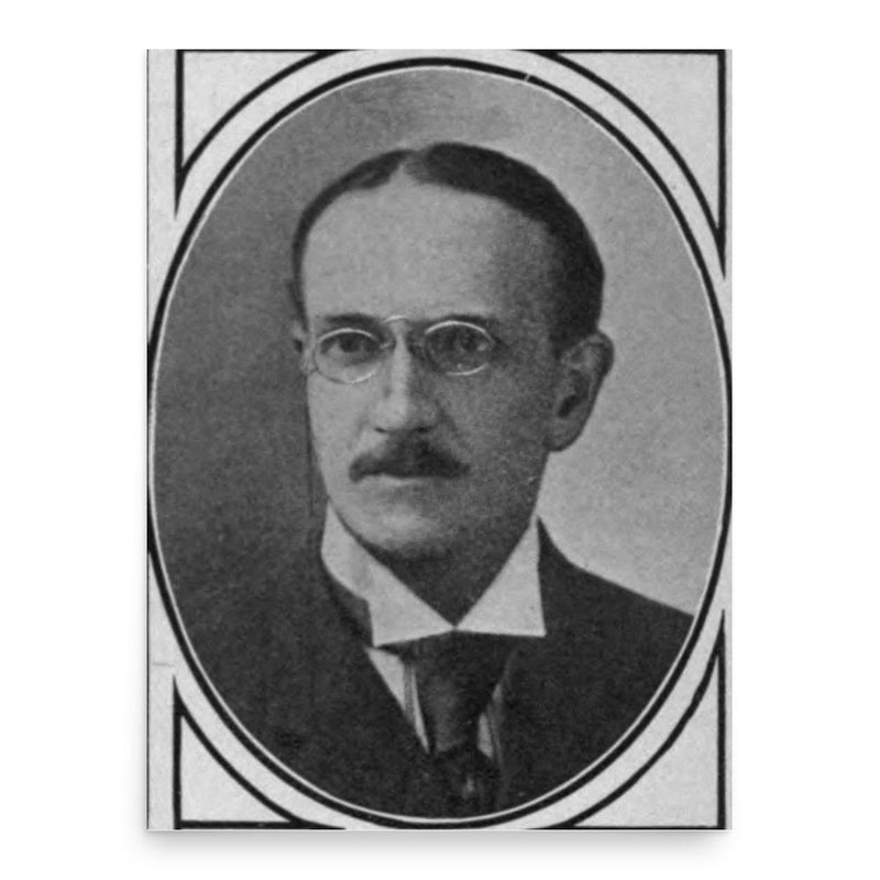 Clark Williams poster print, in size 18x24 inches.