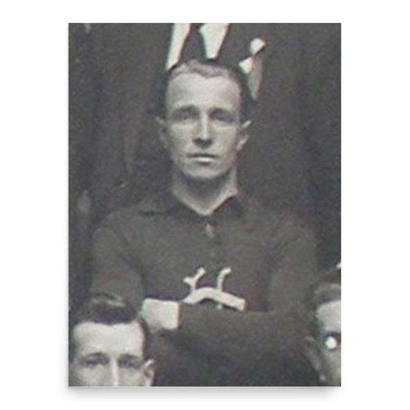 Clarrie Clowe poster print, in size 18x24 inches.