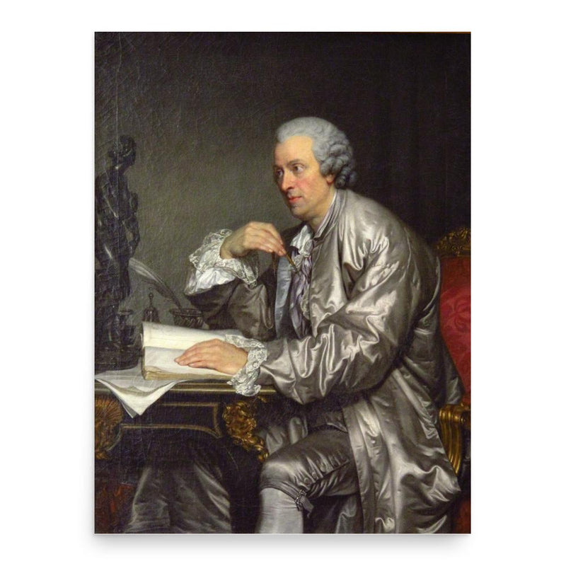 Claude-Henri Watelet poster print, in size 18x24 inches.