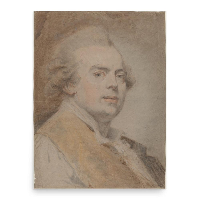 Claude-Jean-Baptiste Hoin poster print, in size 18x24 inches.