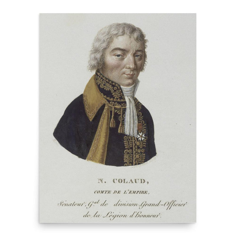 Claude-Sylvestre Colaud poster print, in size 18x24 inches.