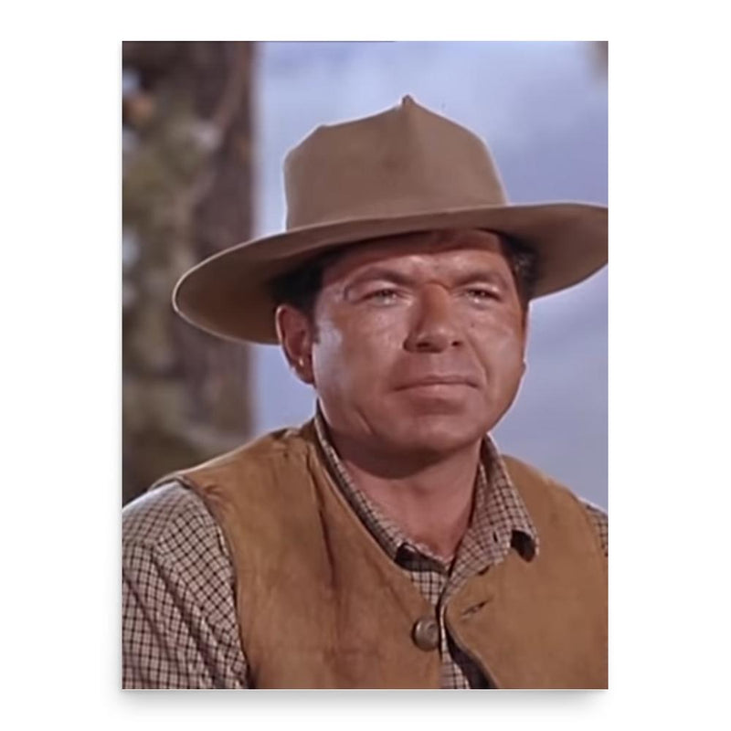 Claude Akins poster print, in size 18x24 inches.