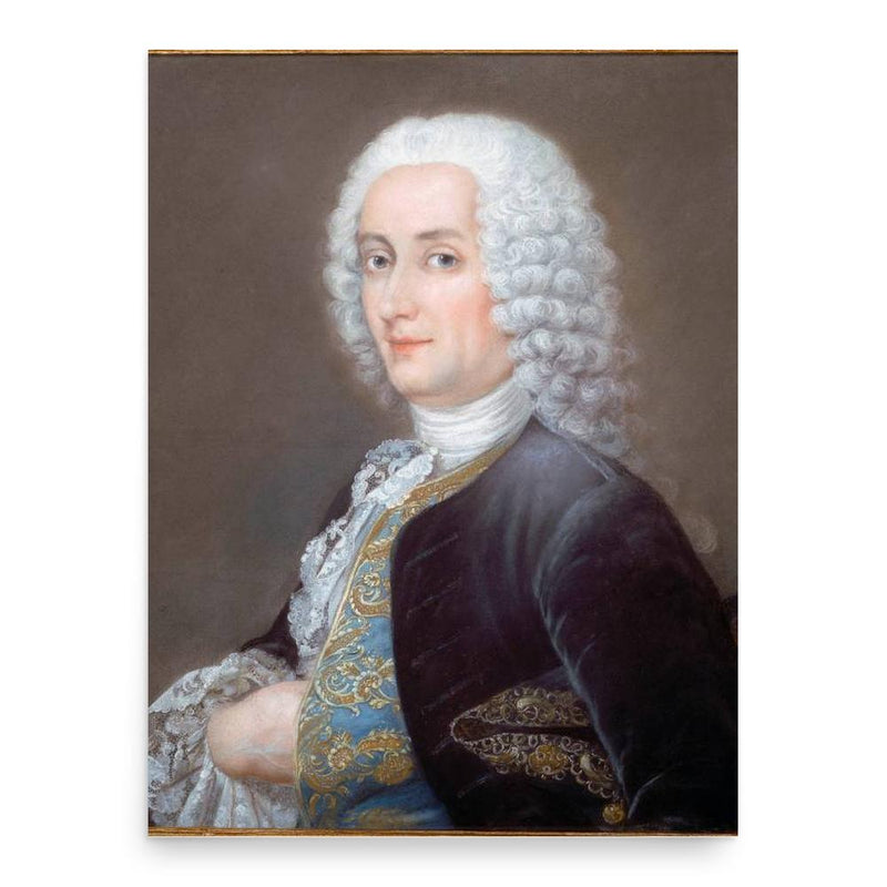 Claude Antoine de Valdec de Lessart poster print, in size 18x24 inches.