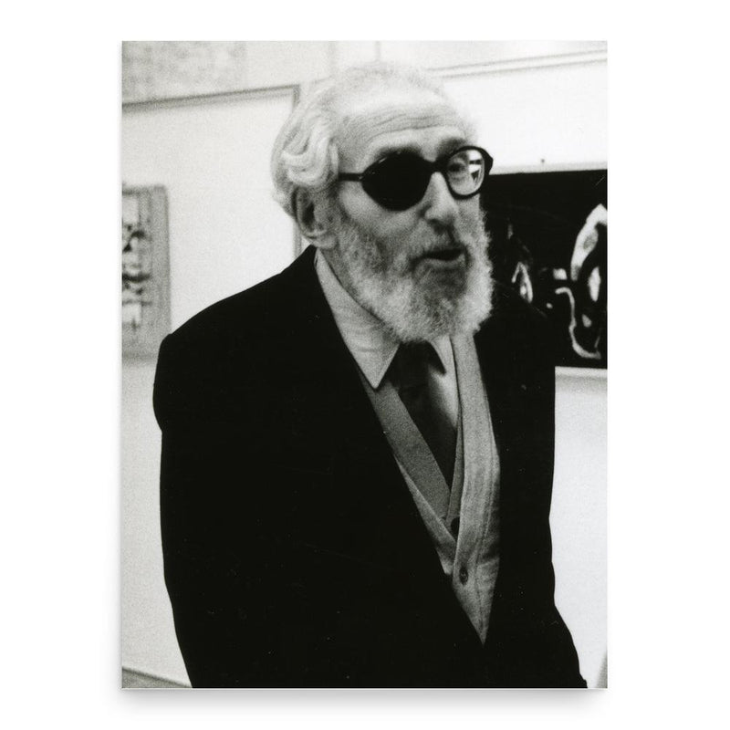 Claude Aveline poster print, in size 18x24 inches.