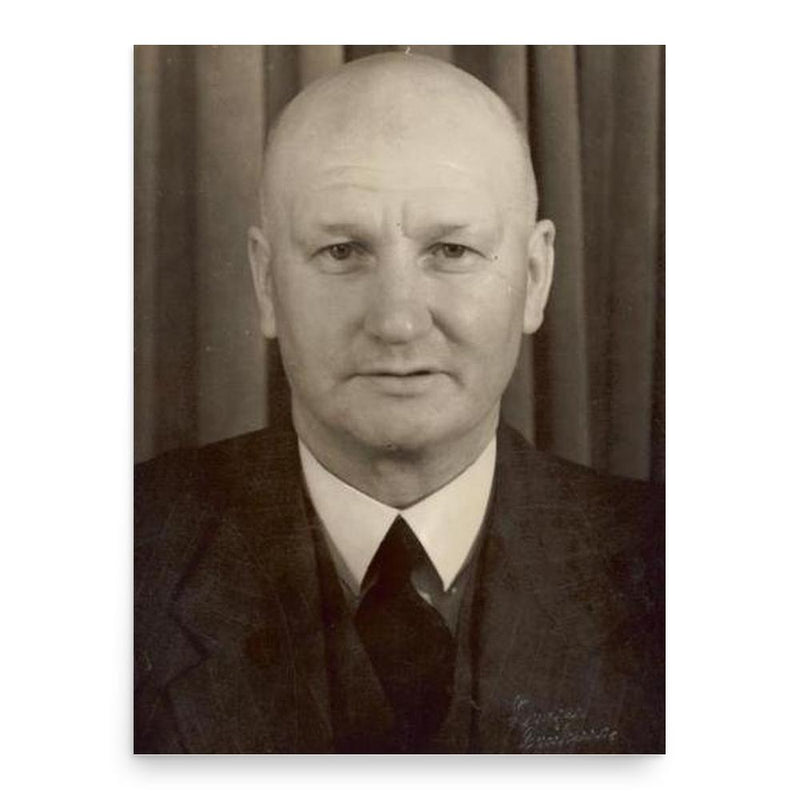 Claude Barnard poster print, in size 18x24 inches.