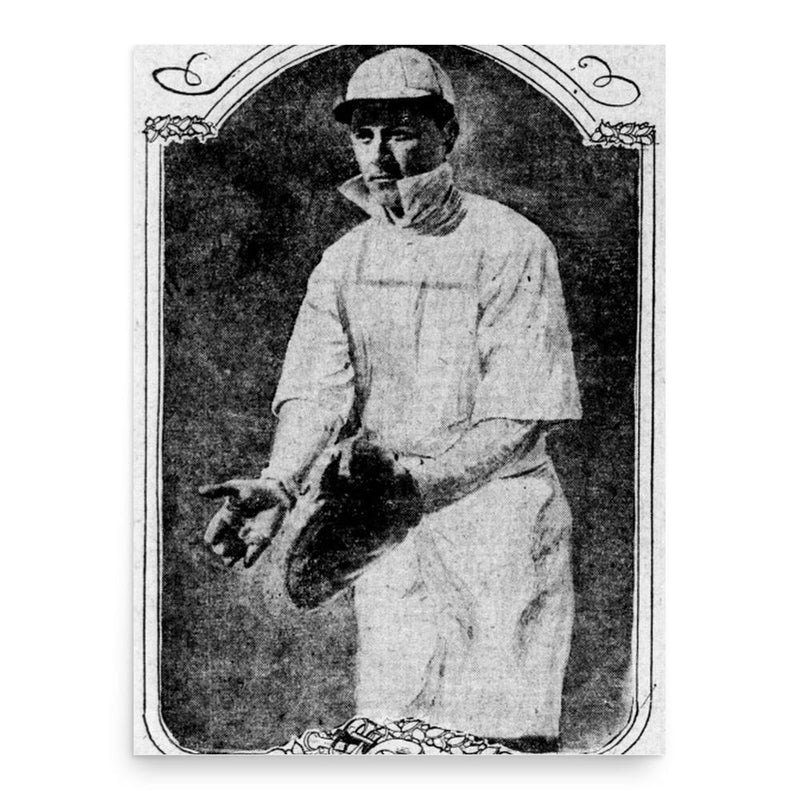 Claude Berry poster print, in size 18x24 inches.