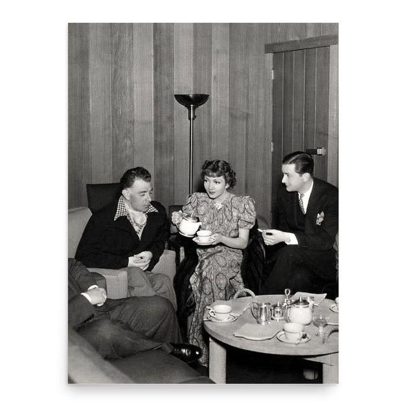 Claude Binyon poster print, in size 18x24 inches.