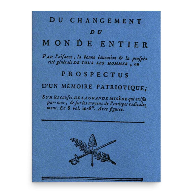 Claude Boniface Collignon poster print, in size 18x24 inches.