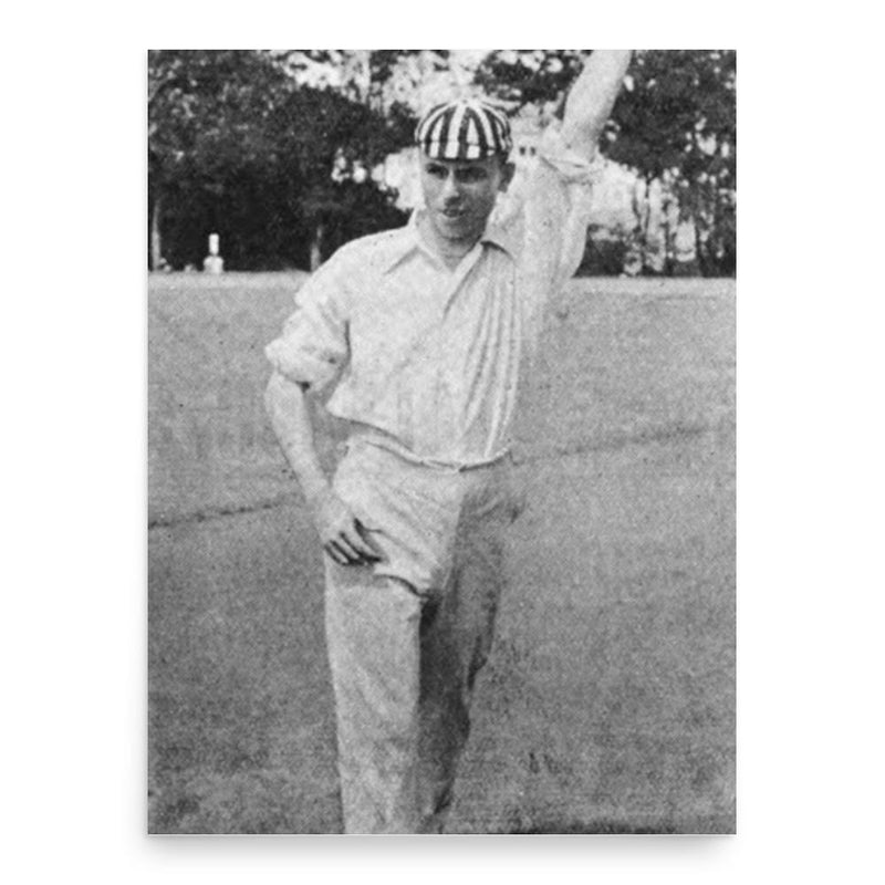 Claude Carter poster print, in size 18x24 inches.