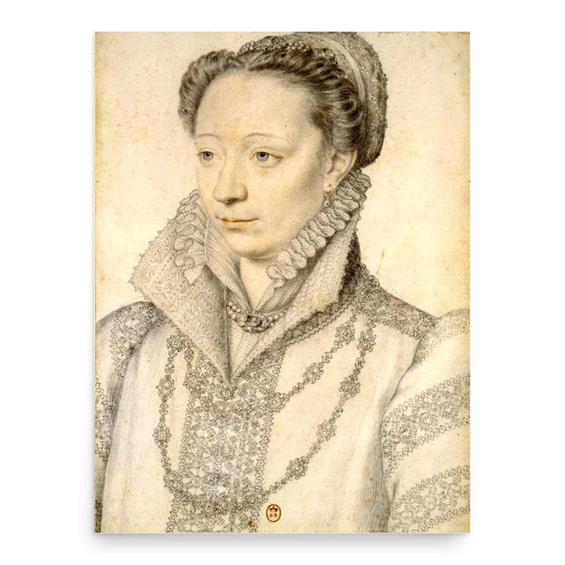 Claude Catherine de Clermont poster print, in size 18x24 inches.