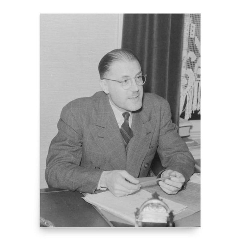 Claude Champagne poster print, in size 18x24 inches.