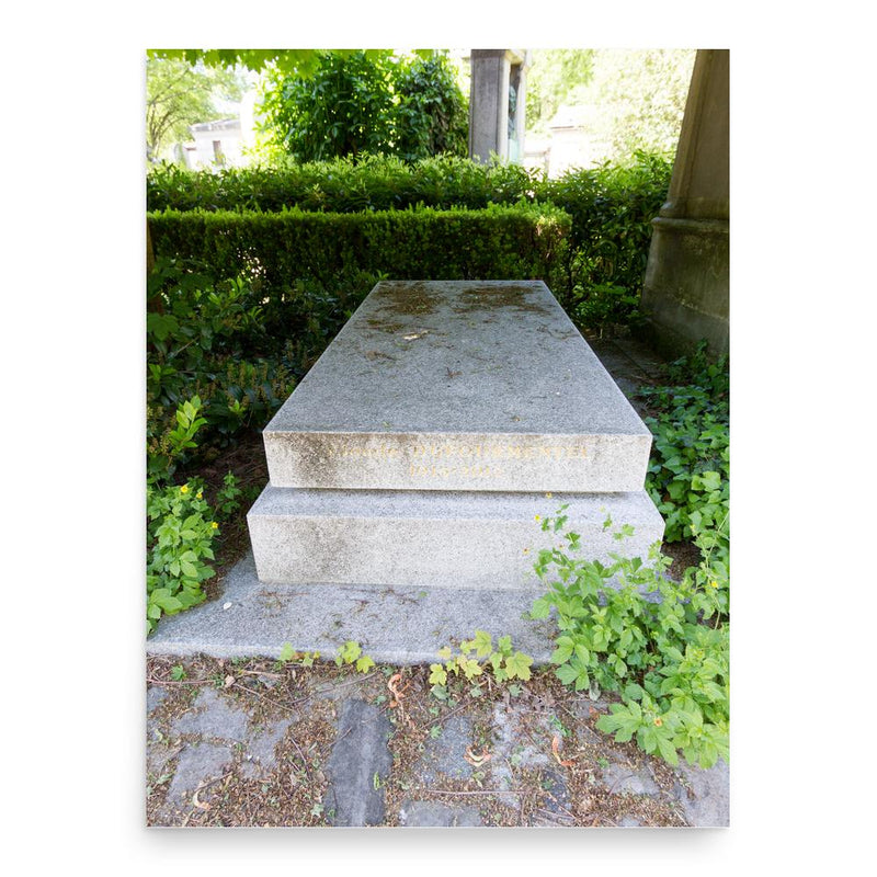 Claude Dufourmentel poster print, in size 18x24 inches.