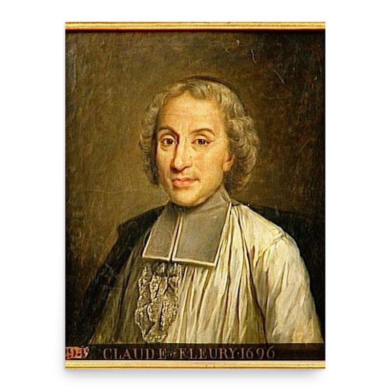 Claude Fleury poster print, in size 18x24 inches.