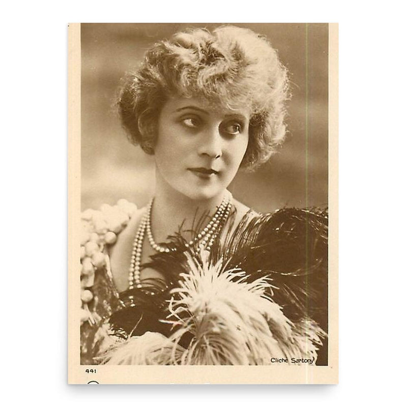 Claude France poster print, in size 18x24 inches.