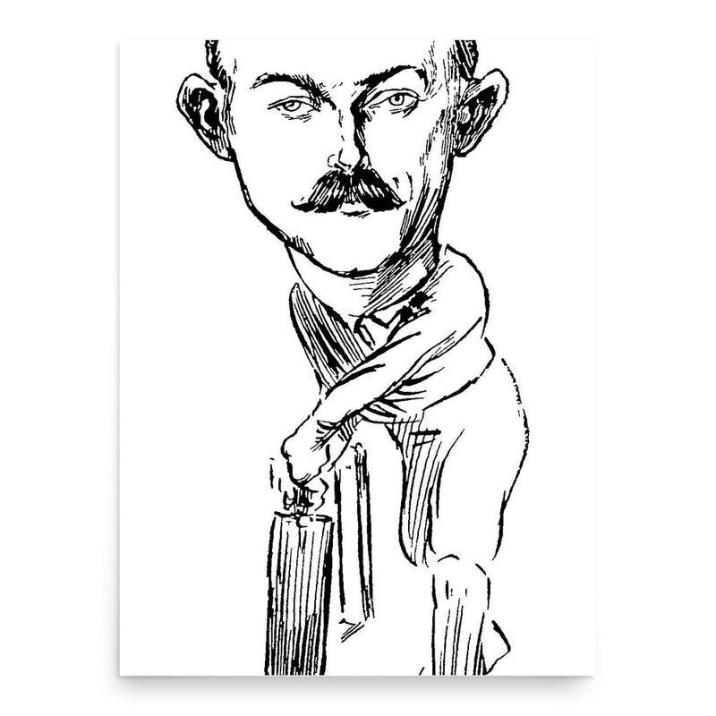 Claude Hickson poster print, in size 18x24 inches.