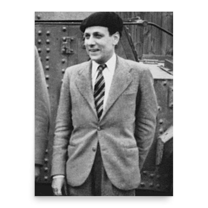 Claude Jeantet poster print, in size 18x24 inches.