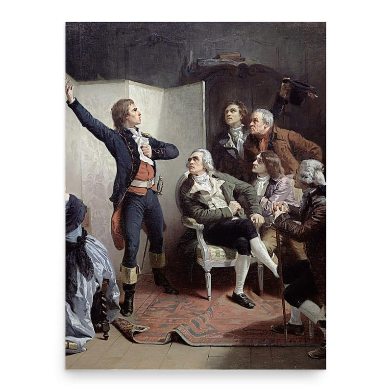 Claude Joseph Rouget de Lisle poster print, in size 18x24 inches.