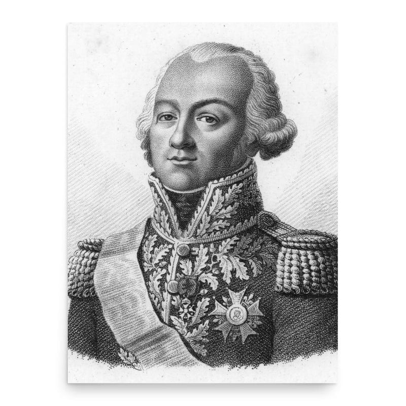 Claude Juste Alexandre Legrand poster print, in size 18x24 inches.