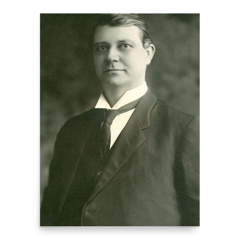 Claude Kitchin poster print, in size 18x24 inches.