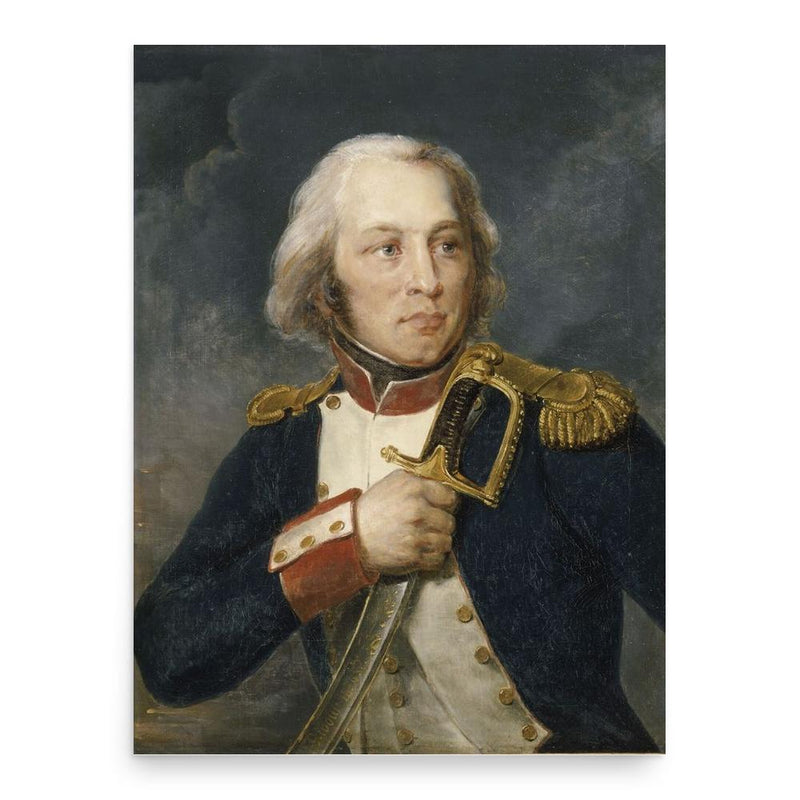 Claude Lecourbe poster print, in size 18x24 inches.