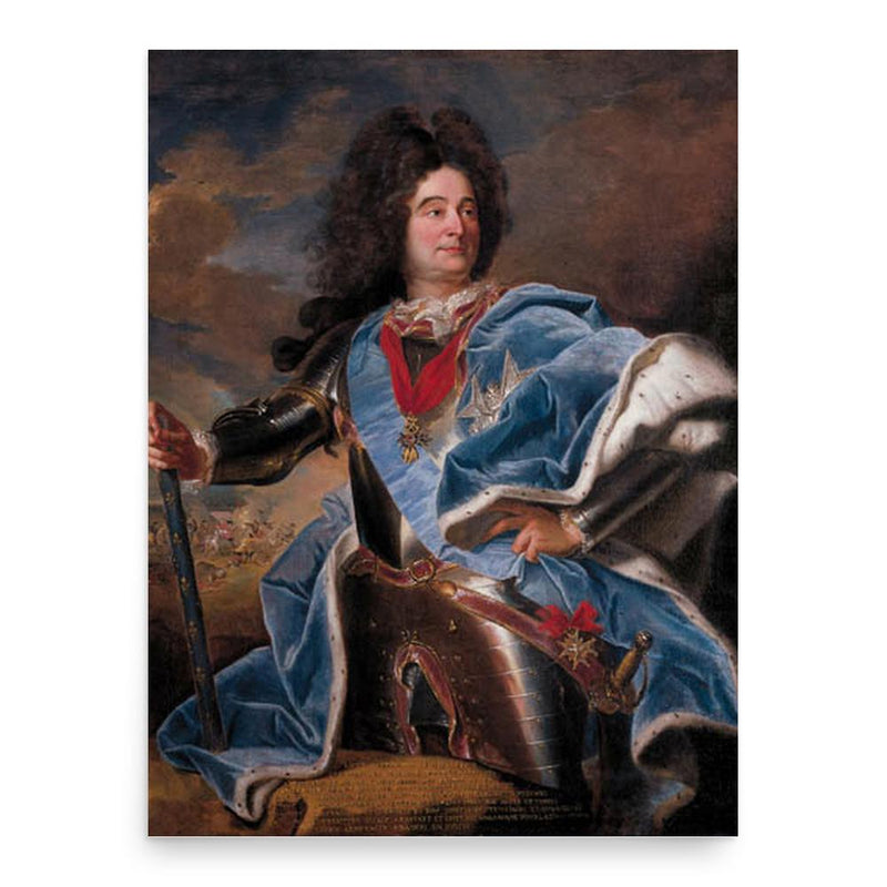 Claude Louis Hector de Villars poster print, in size 18x24 inches.