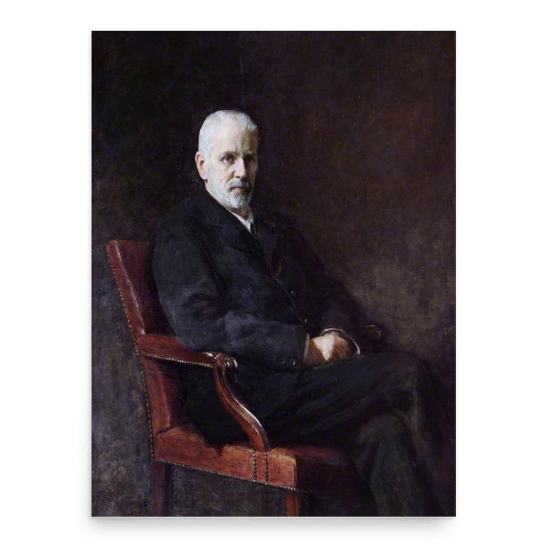 Claude Montefiore poster print, in size 18x24 inches.