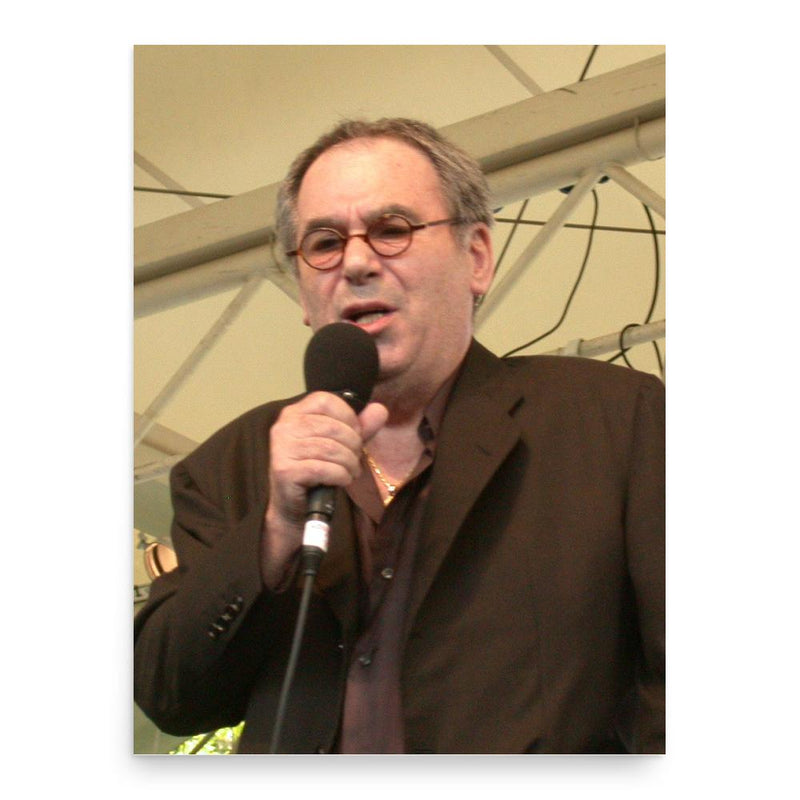 Claude Nougaro poster print, in size 18x24 inches.