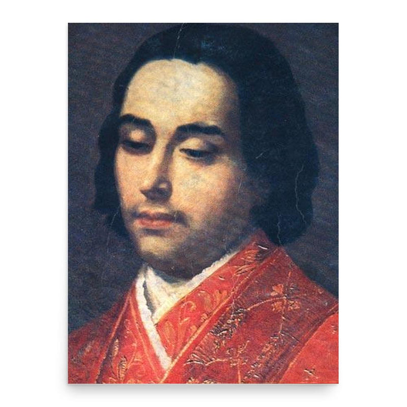 Claude Poullart des Places poster print, in size 18x24 inches.